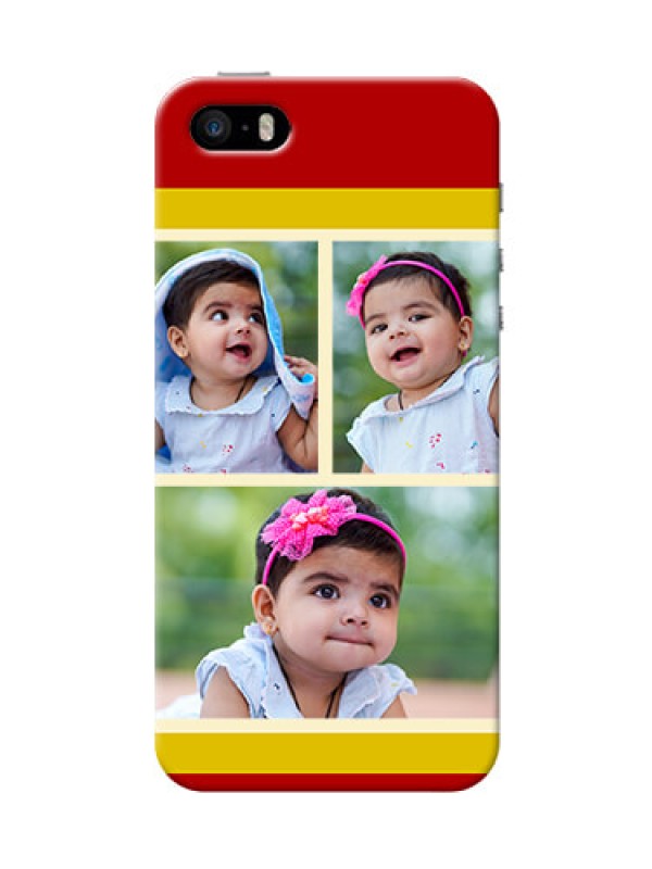 Custom iPhone 5s mobile phone cases: Multiple Pic Upload Design