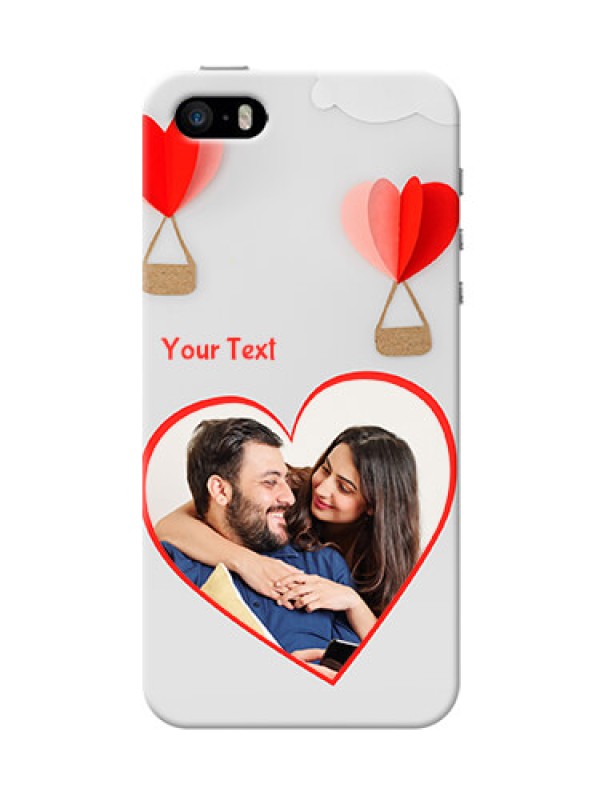 Custom iPhone 5s Phone Covers: Parachute Love Design