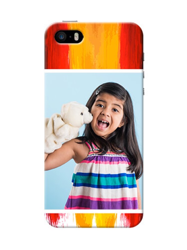 Custom iPhone 5s custom phone covers: Multi Color Design