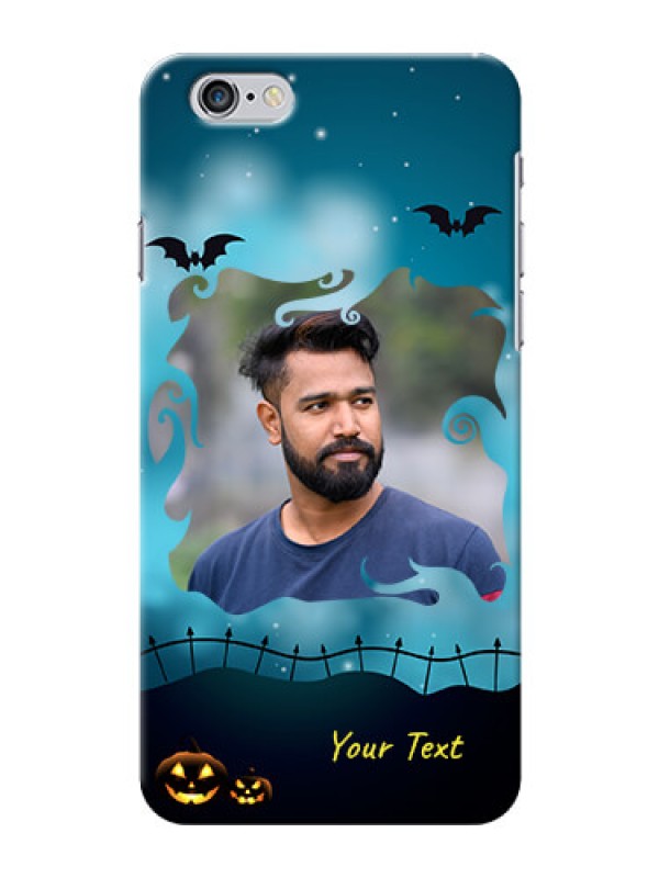 Custom iPhone 6 Plus Personalised Phone Cases: Halloween frame design