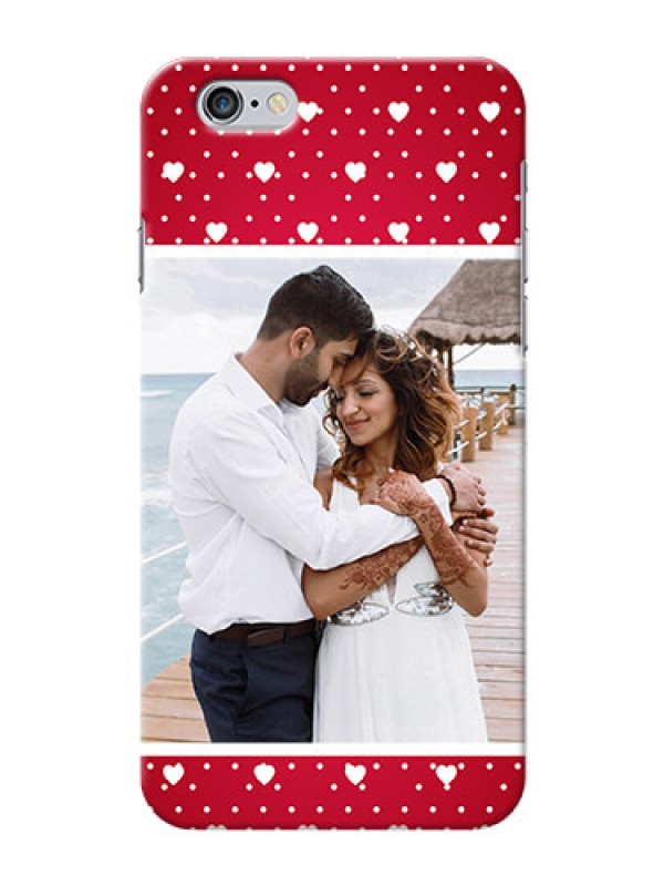 Custom iPhone 6 custom back covers: Hearts Mobile Case Design