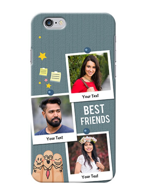 Custom iPhone 6 Mobile Cases: Sticky Frames and Friendship Design