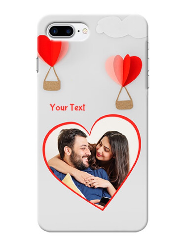 Custom iPhone 8 Plus Phone Covers: Parachute Love Design