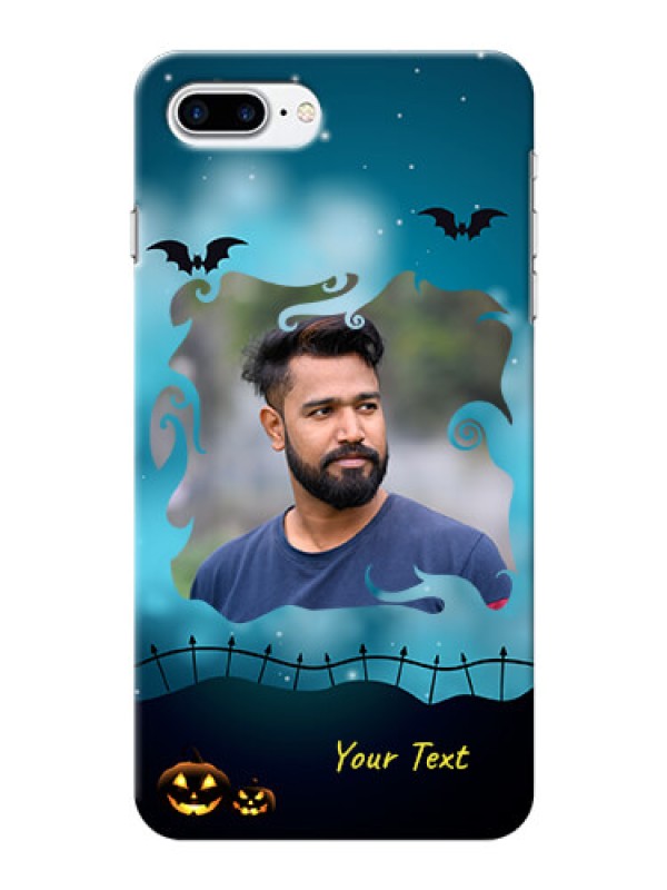 Custom iPhone 8 Plus Personalised Phone Cases: Halloween frame design