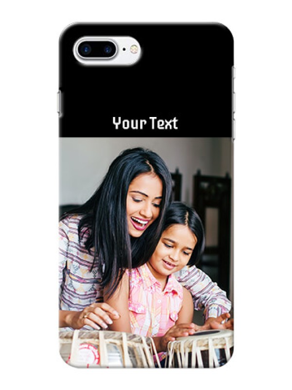 Custom Iphone 8 Plus Photo with Name on Phone Case