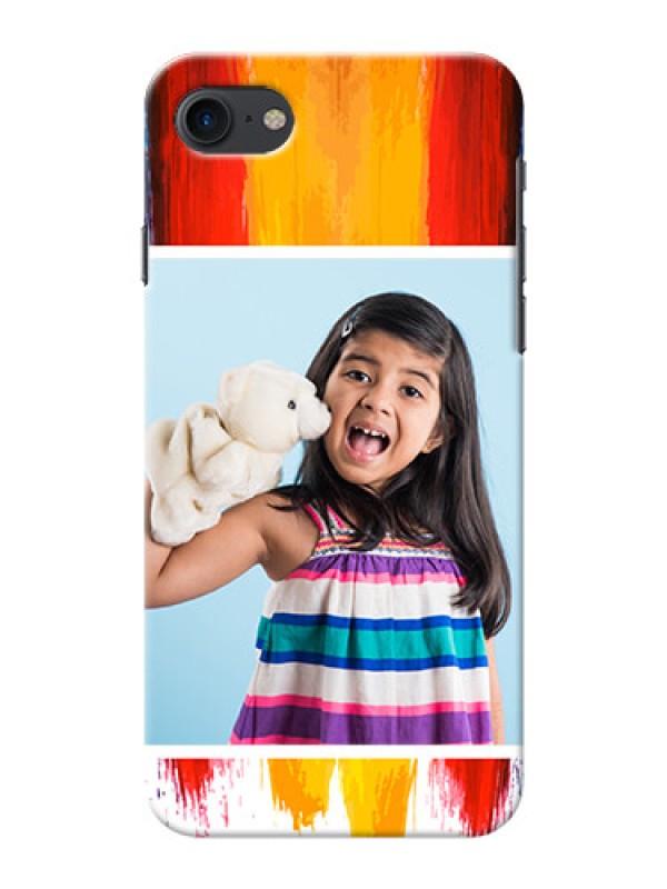 Custom Apple iPhone 8 Colourful Mobile Cover Design