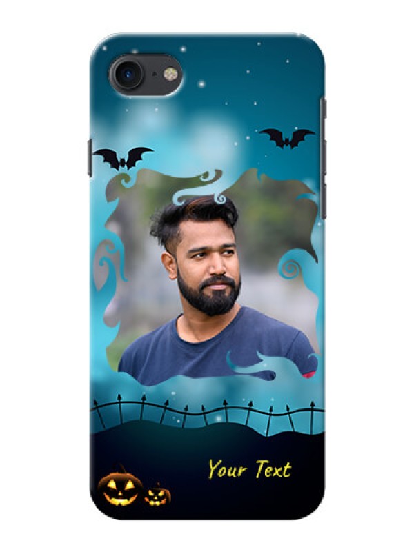Custom iPhone 8 Personalised Phone Cases: Halloween frame design