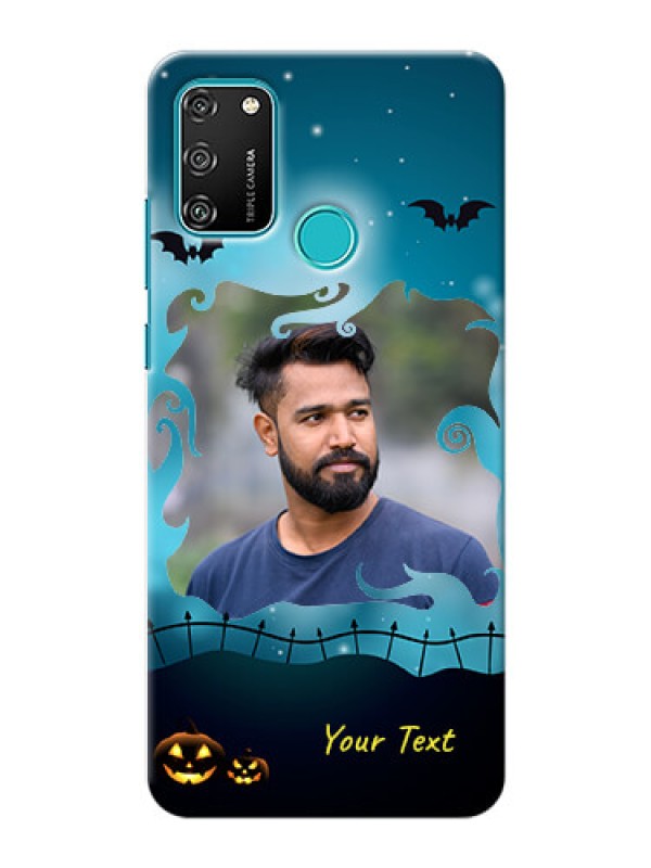 Custom Honor 9A Personalised Phone Cases: Halloween frame design
