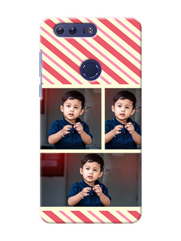 Custom Huawei Honor 8 Multiple Picture Upload Mobile Case Design