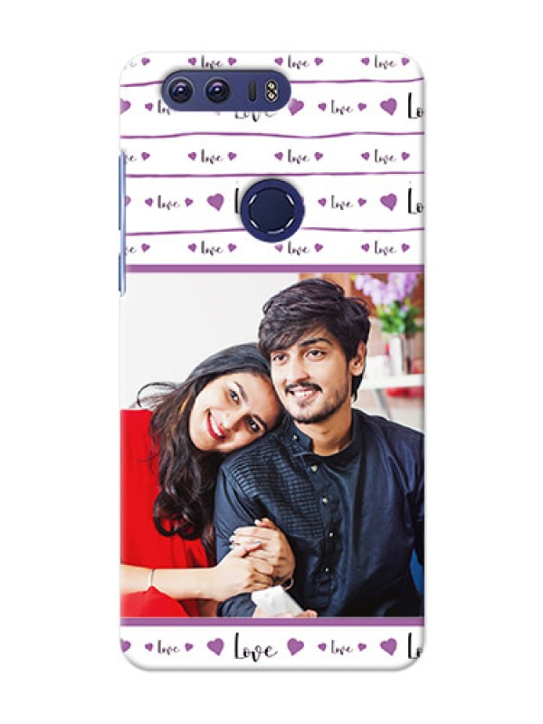 Custom Huawei Honor 8 Couples Mobile Case Design