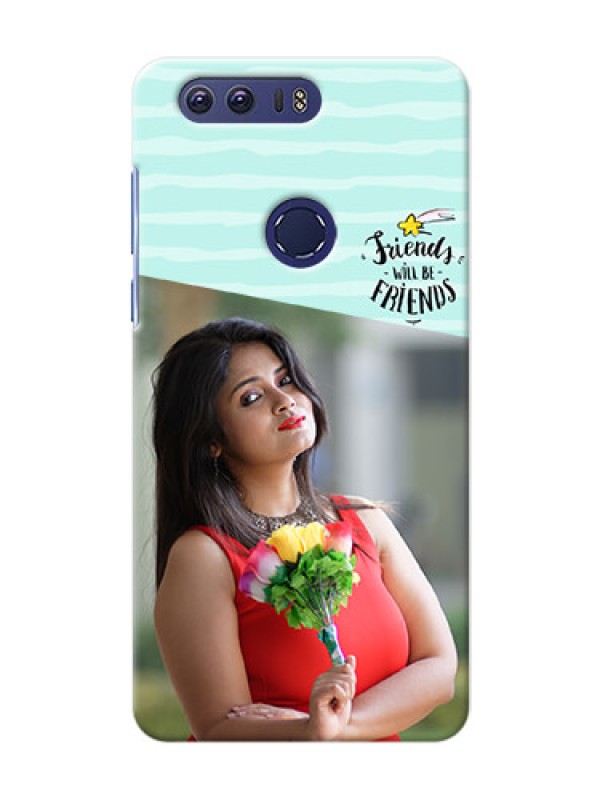 Custom Huawei Honor 8 2 image holder with friends icon Design