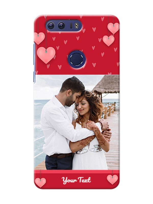 Custom Huawei Honor 8 valentines day couple Design
