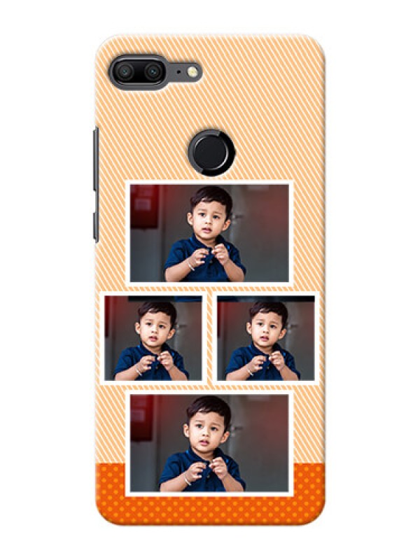 Custom Huawei Honor 9 Lite Bulk Photos Upload Mobile Case  Design