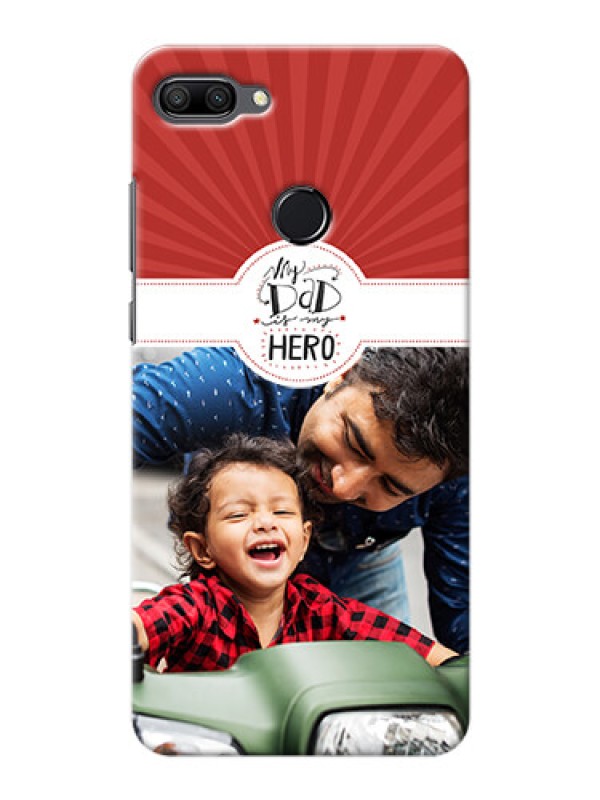 Custom Huawei Honor 9n custom mobile phone cases: My Dad Hero Design