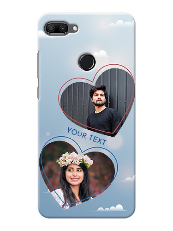 Custom Huawei Honor 9n Phone Cases: Blue Color Couple Design 