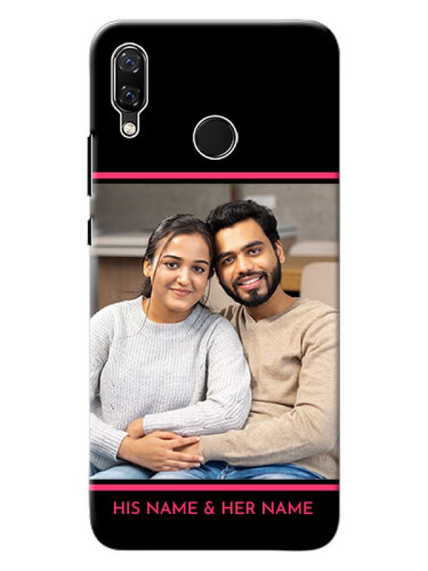 Custom Huawei Nova 3 Photo With Text Mobile Case Design