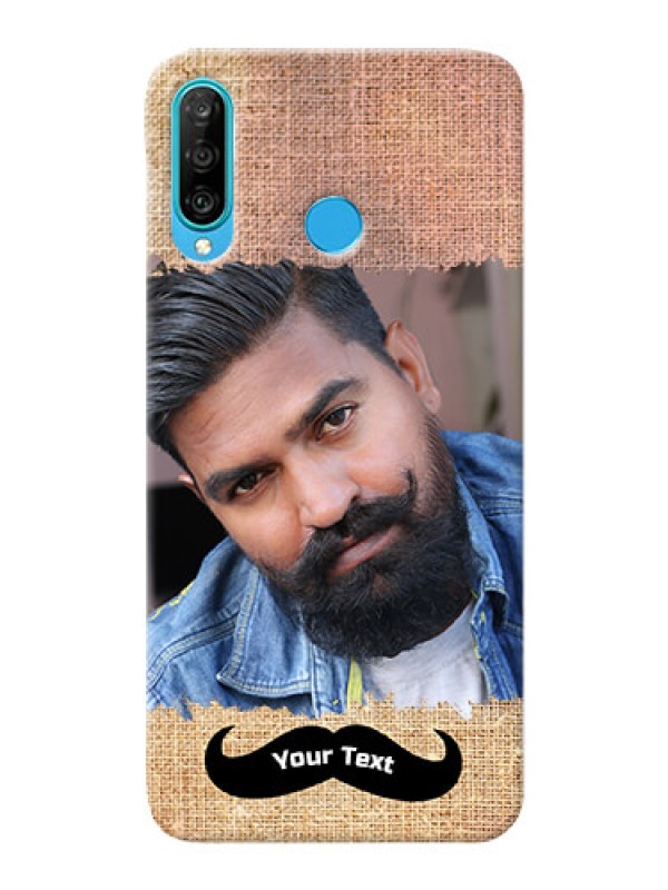 Custom Huawei P30 Lite Mobile Back Covers Online with Texture Design