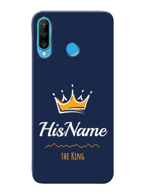 Custom Huawei P30 Lite King Phone Case with Name