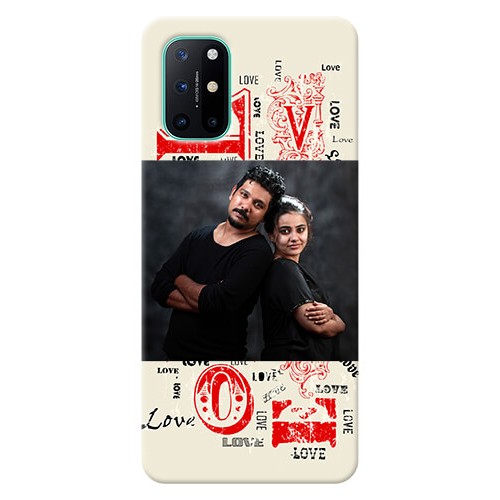 Buy OnePlus 8T mobile cases online Trendy Love Design Case