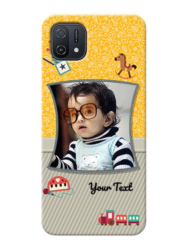 Custom Oppo A16k Mobile Cases Online: Baby Picture Upload Design