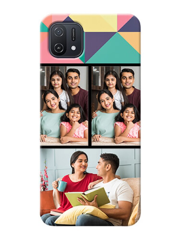 Custom Oppo A16k personalised phone covers: Bulk Pic Upload Design