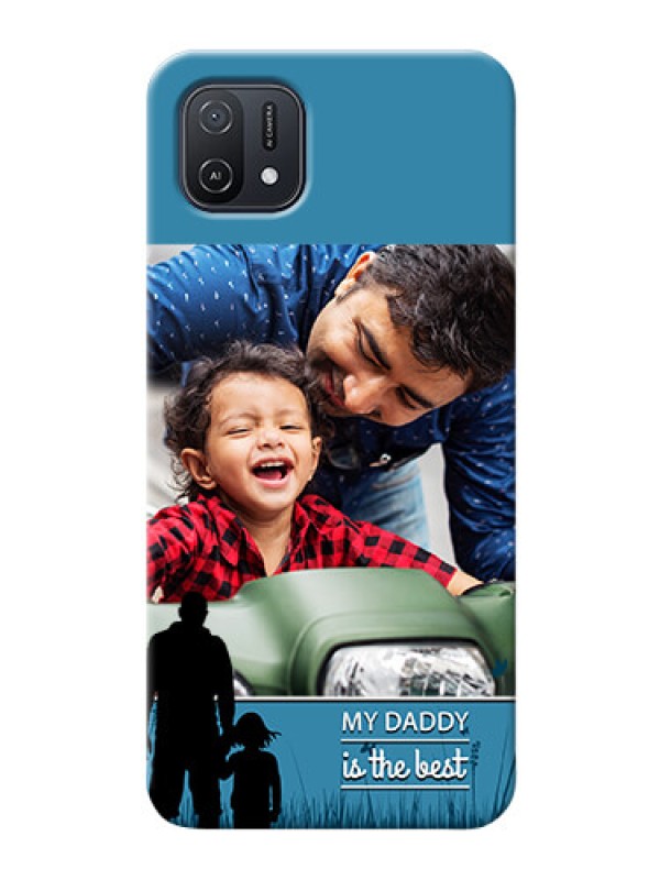 Custom Oppo A16k Personalized Mobile Covers: best dad design 