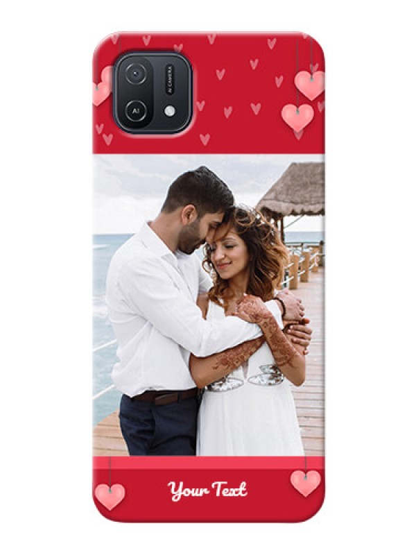 Custom Oppo A16k Mobile Back Covers: Valentines Day Design