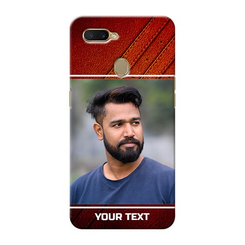 Oppo A5s Back Covers Leather Phone Case Design