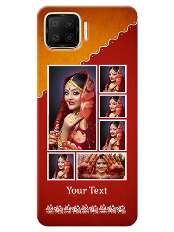 Custom Oppo F17 customized phone cases: Wedding Pic Upload Design