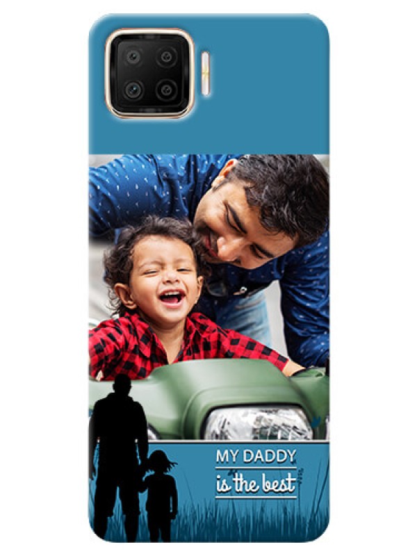 Custom Oppo F17 Personalized Mobile Covers: best dad design 