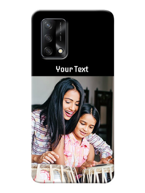 Custom Oppo F19s Photo with Name on Phone Case
