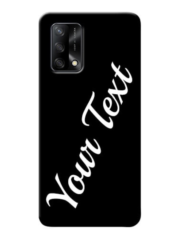 Custom Oppo F19s Custom Mobile Cover with Your Name