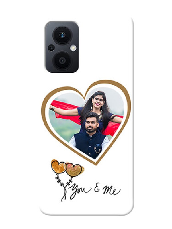 Custom Oppo F21 Pro 5G customized phone cases: You & Me Design