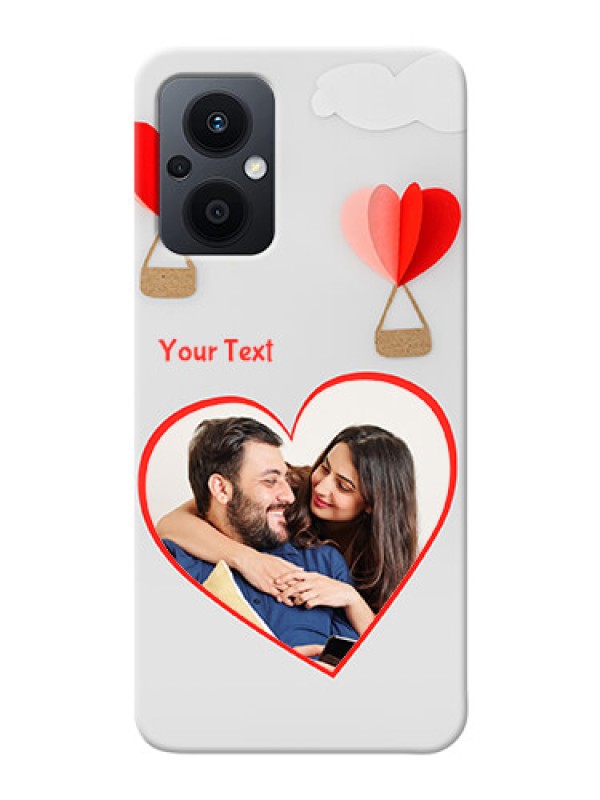 Custom Oppo F21 Pro 5G Phone Covers: Parachute Love Design