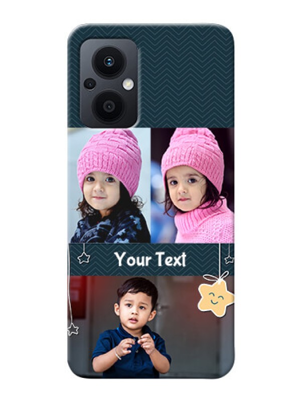 Custom Oppo F21 Pro 5G Mobile Back Covers Online: Hanging Stars Design