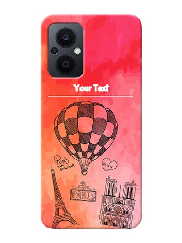 Custom Oppo F21 Pro 5G Personalized Mobile Covers: Paris Theme Design