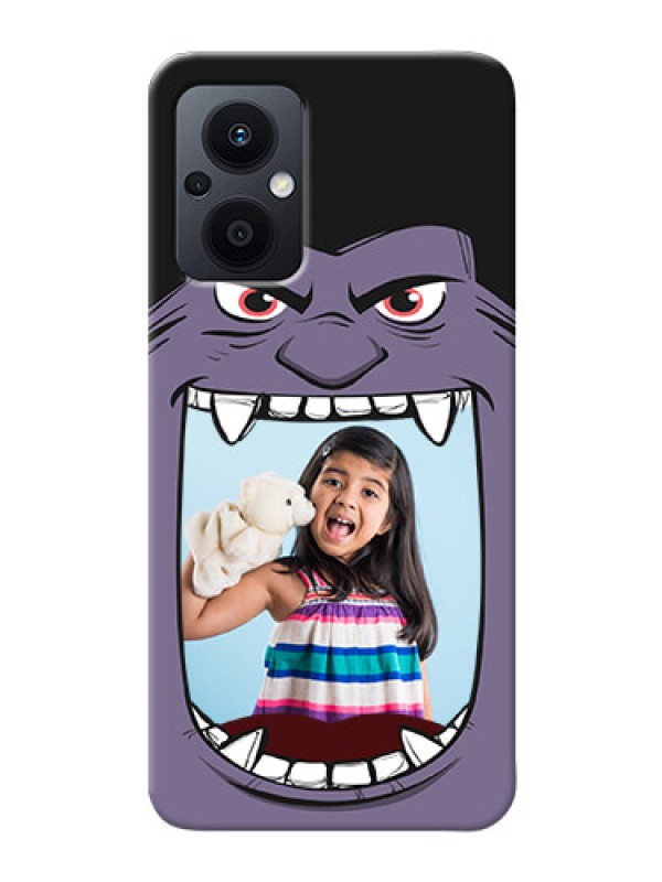 Custom Oppo F21 Pro 5G Personalised Phone Covers: Angry Monster Design