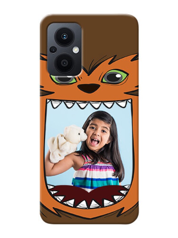 Custom Oppo F21 Pro 5G Phone Covers: Owl Monster Back Case Design