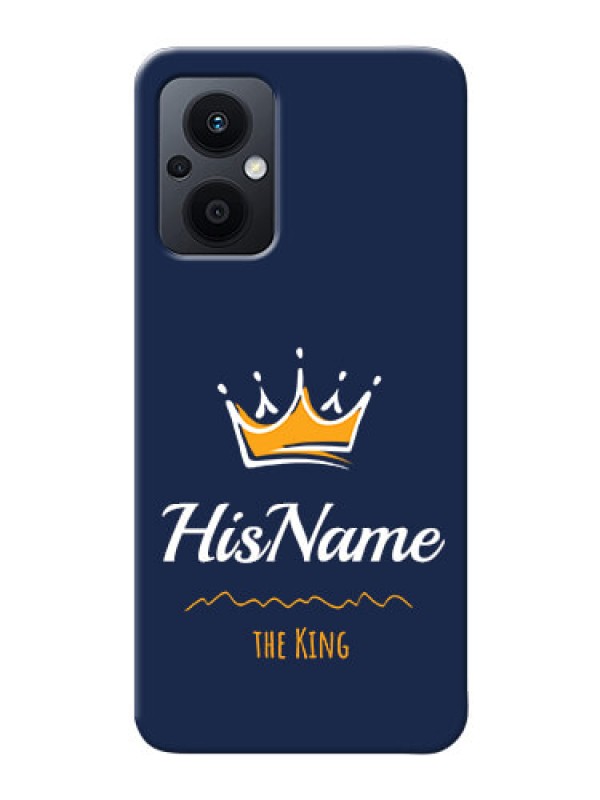 Custom Oppo F21 Pro 5G King Phone Case with Name