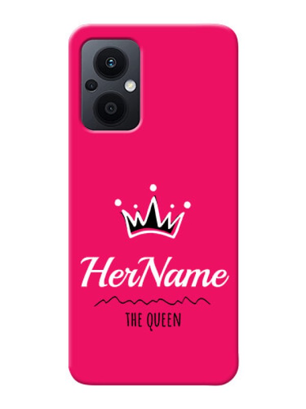 Custom Oppo F21 Pro 5G Queen Phone Case with Name