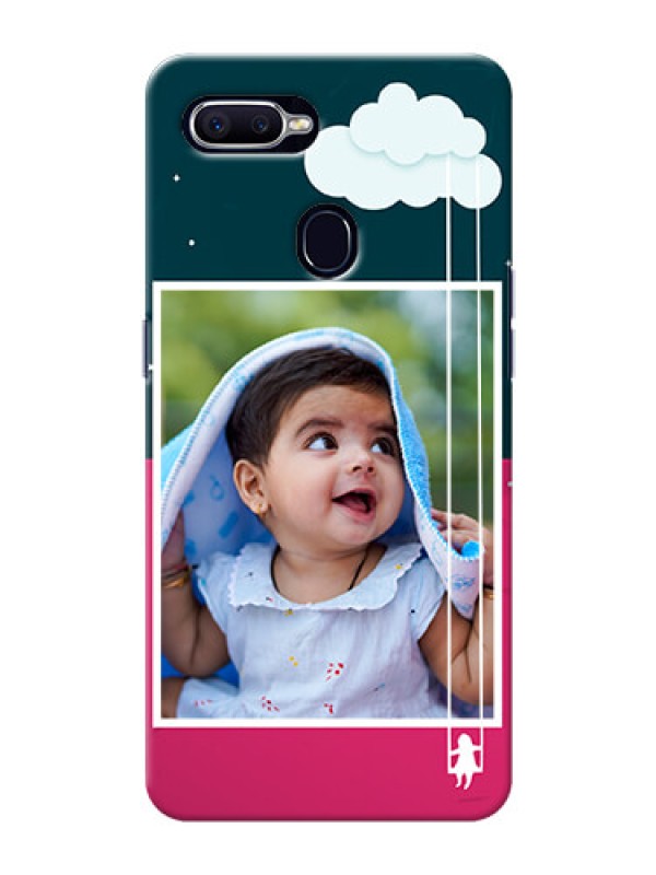 Custom Oppo F9 Pro Cute Girl Abstract Mobile Case Design