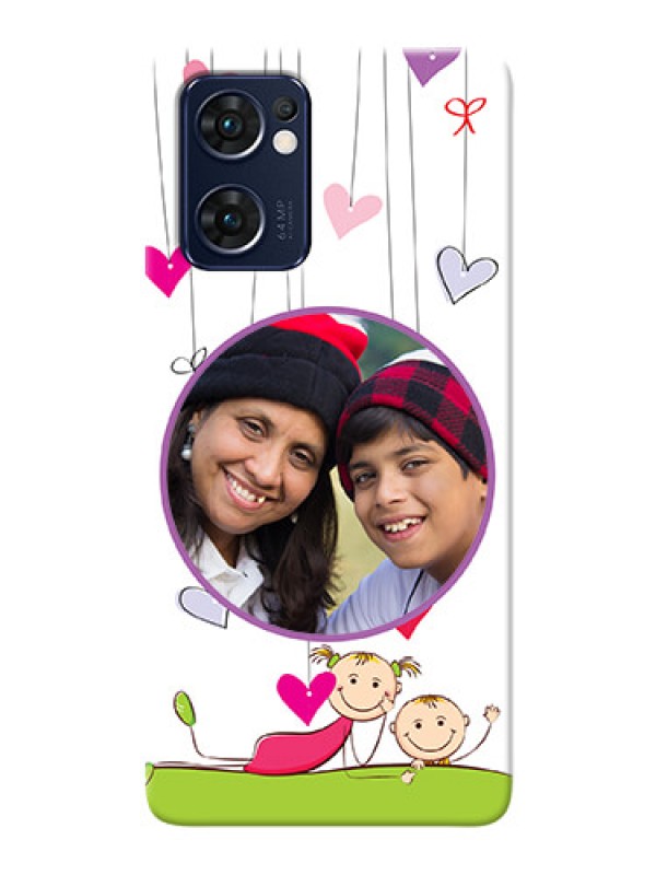 Custom Reno 7 5G Mobile Cases: Cute Kids Phone Case Design