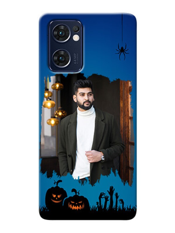 Custom Reno 7 5G mobile cases online with pro Halloween design 