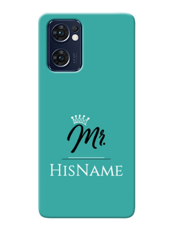 Custom Reno 7 5G Custom Phone Case Mr with Name