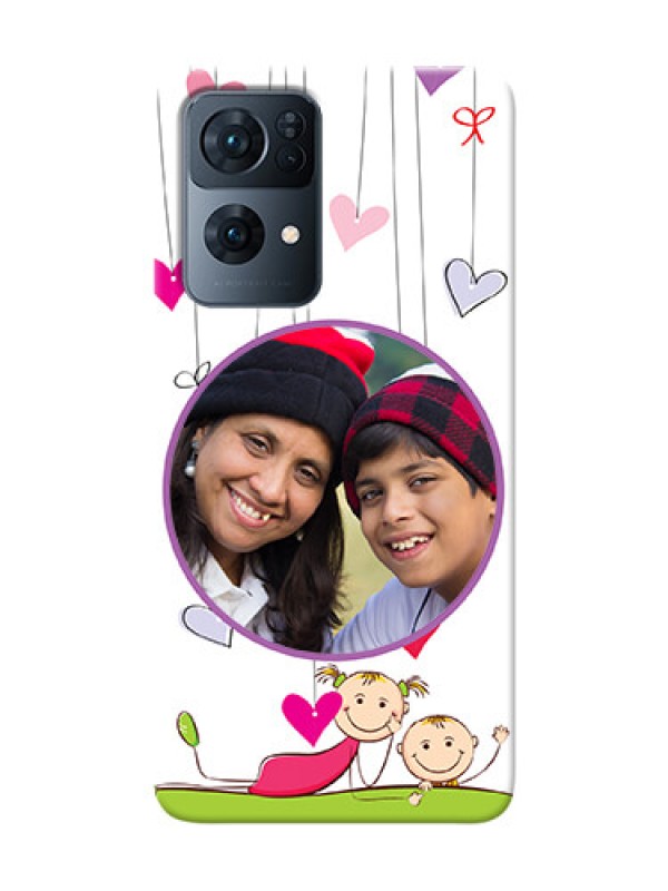 Custom Reno 7 Pro 5G Mobile Cases: Cute Kids Phone Case Design