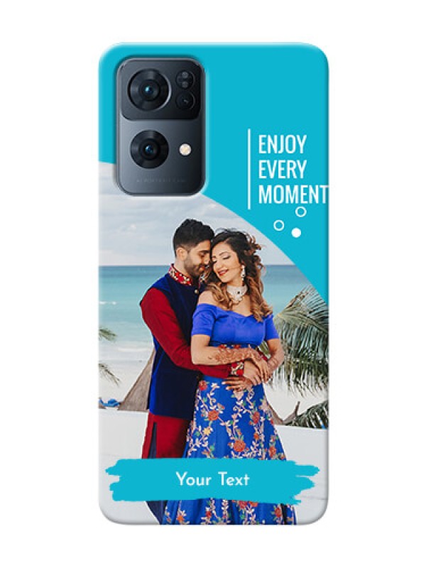 Custom Reno 7 Pro 5G Personalized Phone Covers: Happy Moment Design