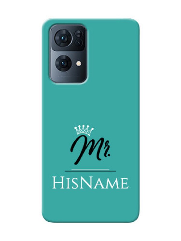 Custom Reno 7 Pro 5G Custom Phone Case Mr with Name