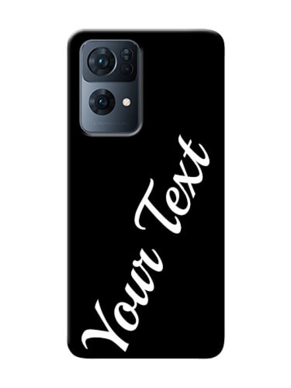 Custom Reno 7 Pro 5G Custom Mobile Cover with Your Name