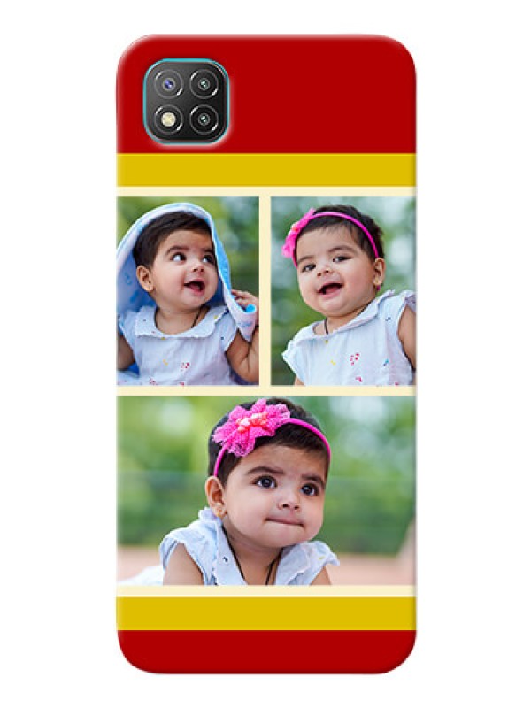 Custom Poco C3 mobile phone cases: Multiple Pic Upload Design