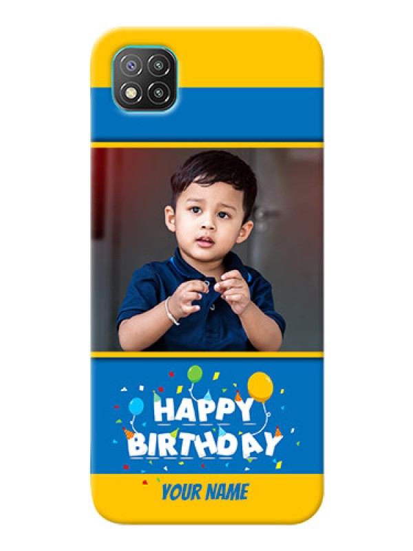 Custom Poco C3 Mobile Back Covers Online: Birthday Wishes Design